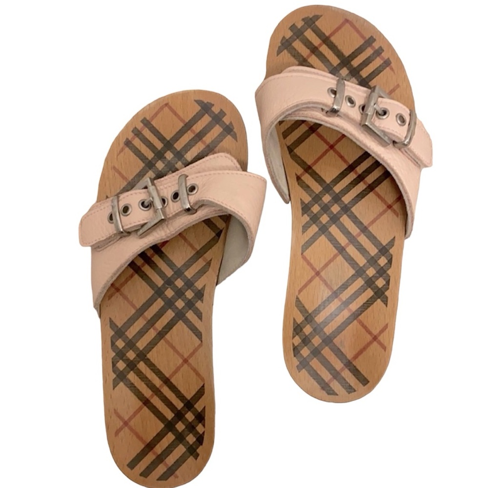 Burberry Wooden Sandals